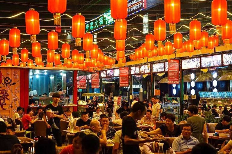 Yiwu night market Yiwu night market